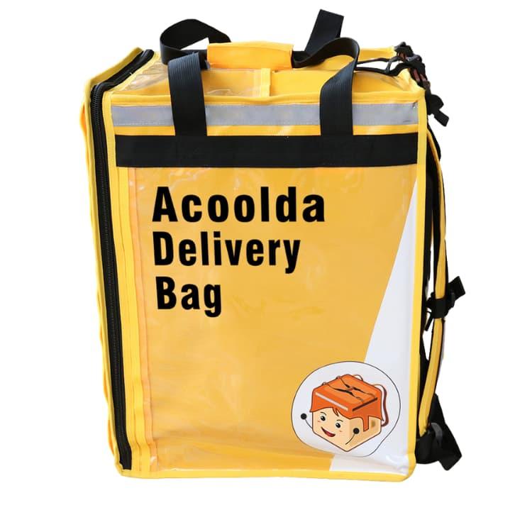 Customized Velcro Logo Grocery Delivery Backpacks