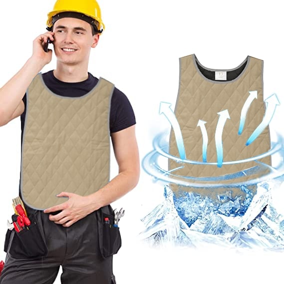 cooling vest for motorcycle riders, cooling vest motorcycle, ice cooling vest