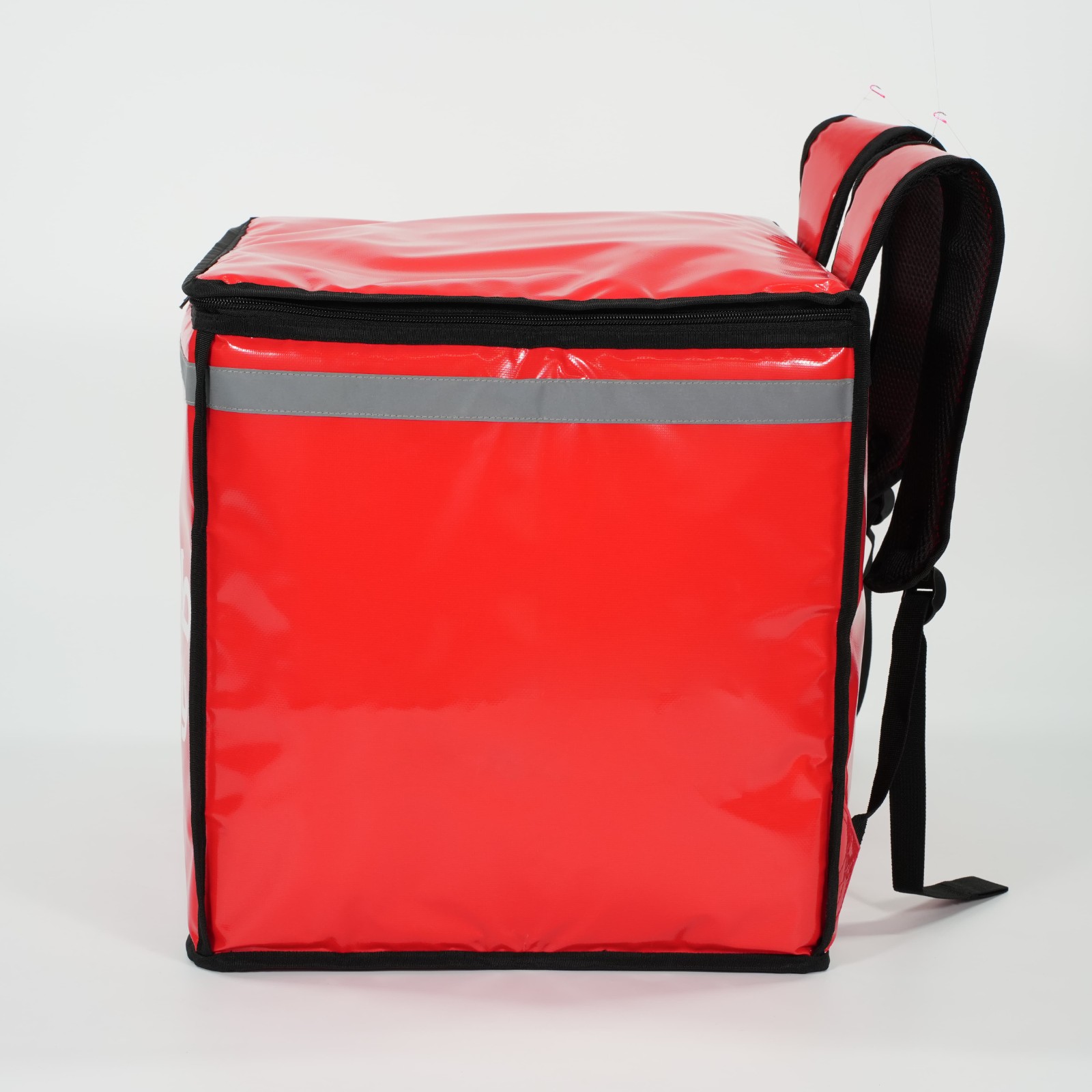 top-opening zipper insulated delivery bag, large capacity food delivery bag, hot food bag, cold food bag, customizable delivery bag, logo printed delivery bag, bulk delivery bag, bicycle delivery bag, scooter delivery bag, restaurant delivery bag, ca