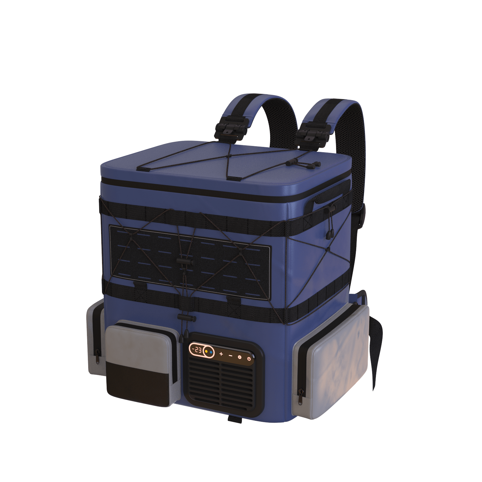 Portable Refrigerated Backpack, Camping fridge backpack with rapid 15-minute chill