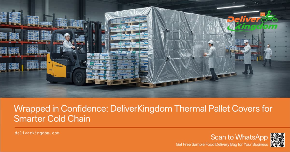 Wrapped in Confidence: DeliverKingdom Thermal Pallet Covers for Smarter Cold Chain