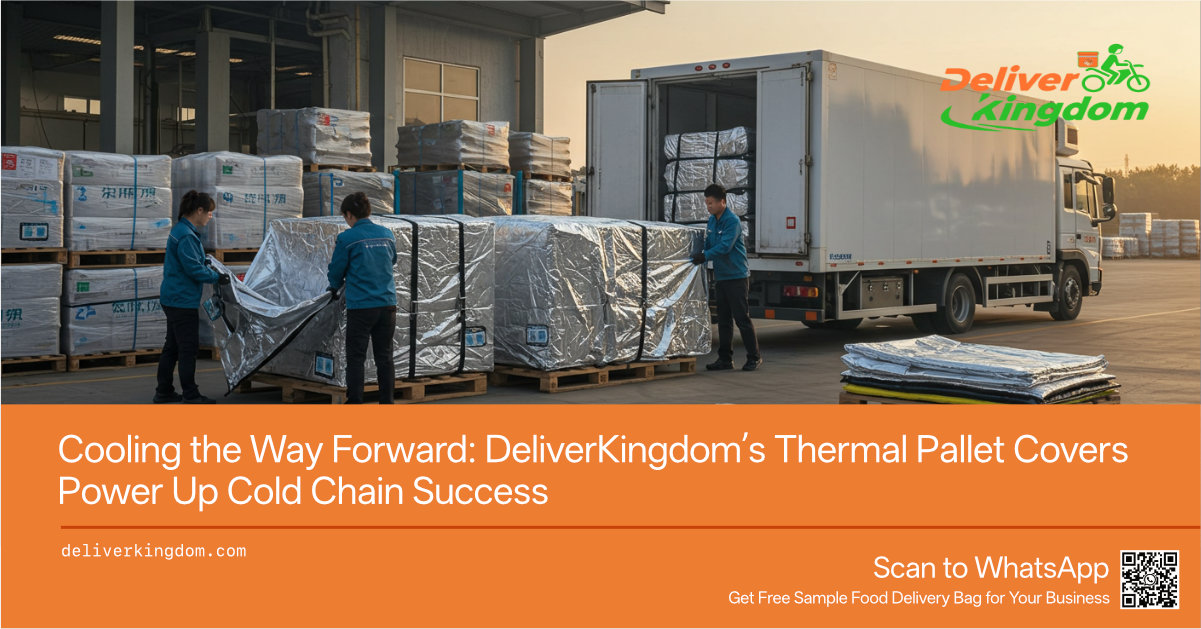 Cooling the Way Forward: DeliverKingdom’s Thermal Pallet Covers Power Up Cold Chain Success