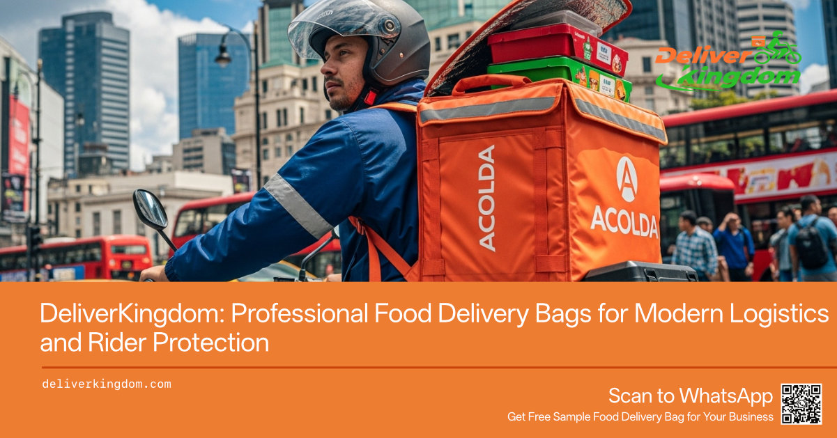 DeliverKingdom: Professional Food Delivery Bags for Modern Logistics and Rider Protection