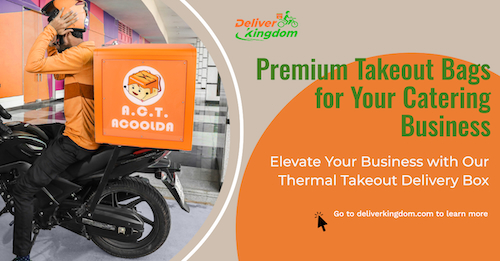Elevate Catering Business with Premium Takeout Food Delivery Bags
