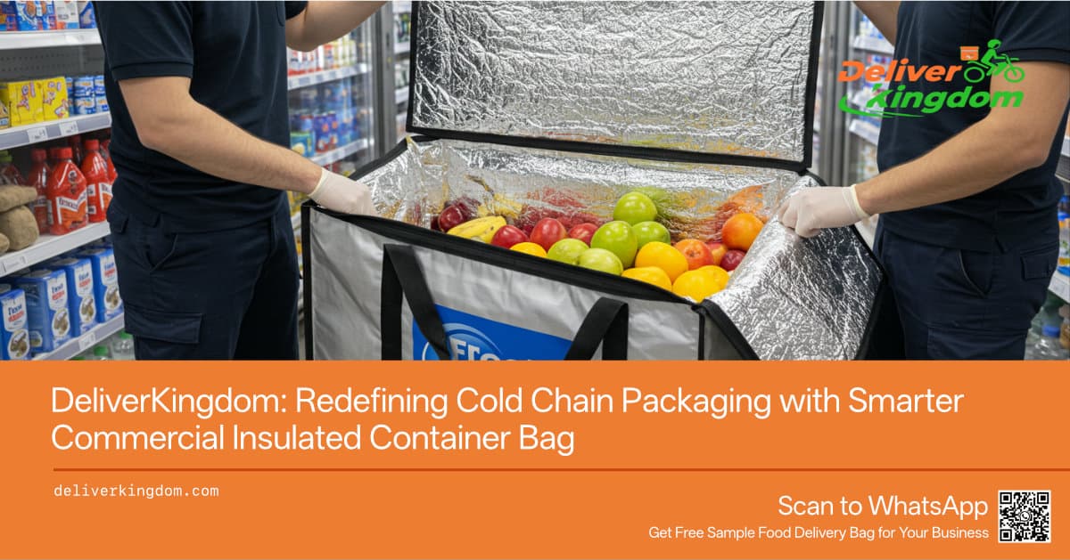 DeliverKingdom: Redefining Cold Chain Packaging with Smarter Commercial Insulated Container Bag