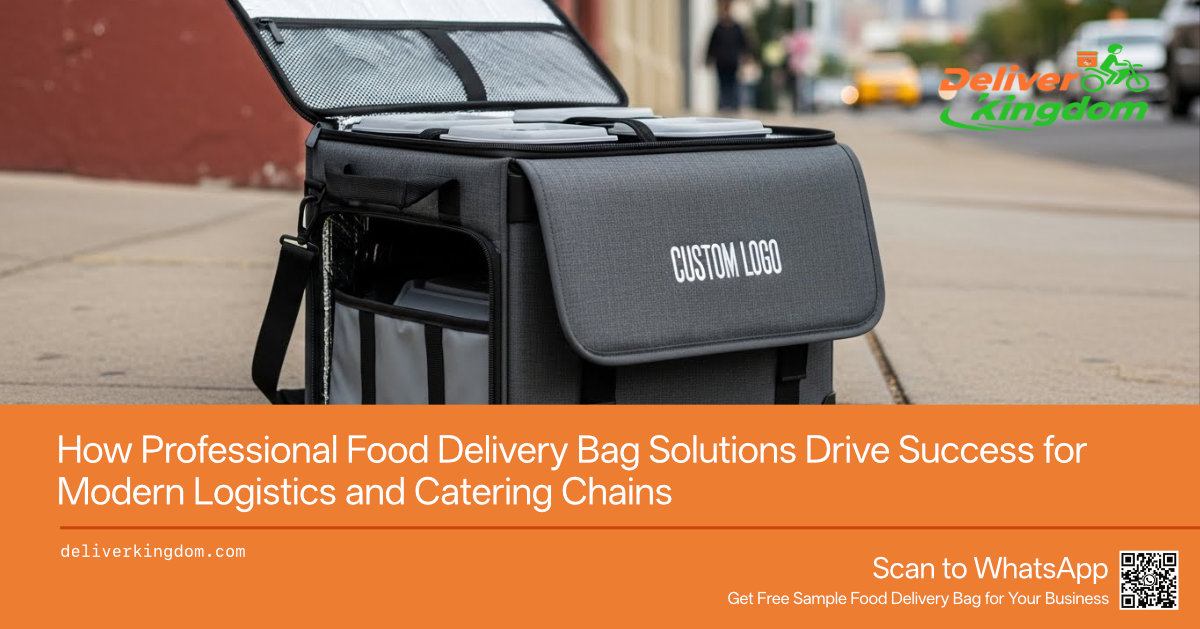 How Professional Food Delivery Bag Solutions Drive Success for Modern Logistics and Catering Chains
