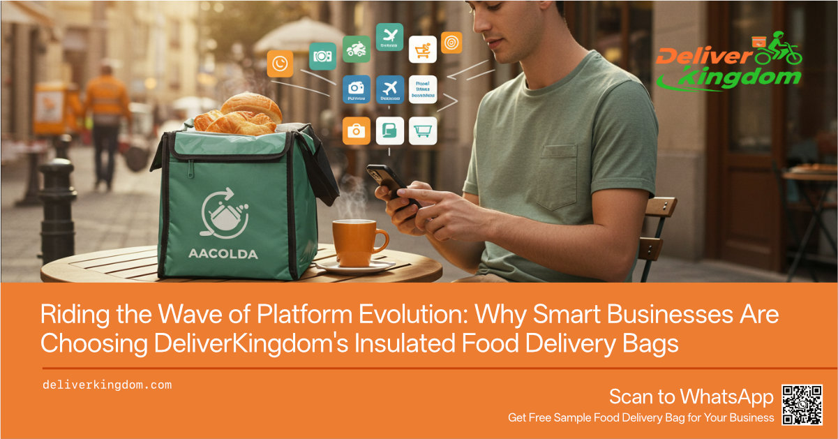 Riding the Wave of Platform Evolution: Why Smart Businesses Are Choosing DeliverKingdom's Insulated Food Delivery Bags