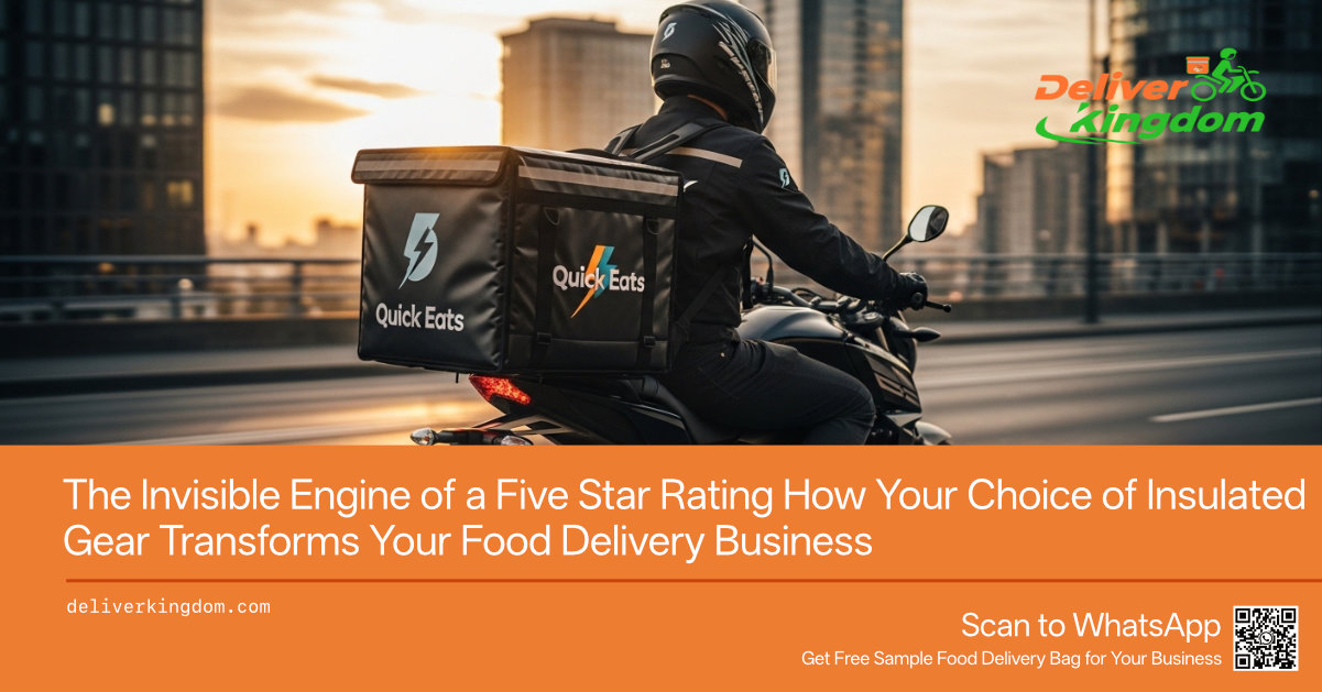 The Invisible Engine of a Five Star Rating How Your Choice of Insulated Gear Transforms Your Food Delivery Business