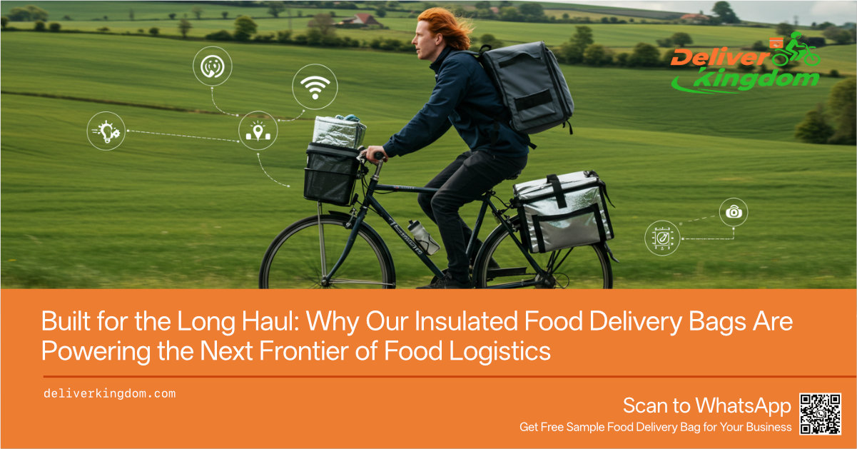 Built for the Long Haul: Why Our Insulated Food Delivery Bags Are Powering the Next Frontier of Food Logistics