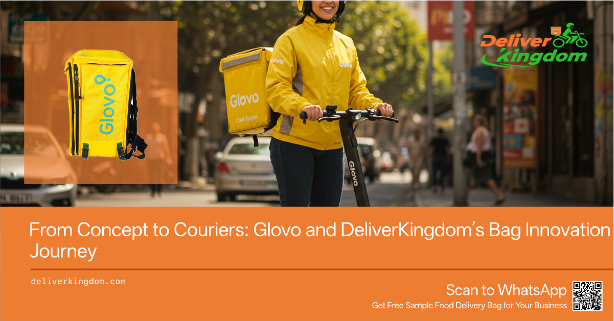 From Concept to Couriers: Glovo and DeliverKingdom’s Bag Innovation Journey