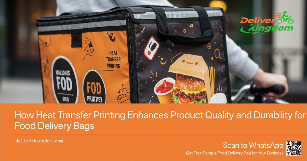 How Heat Transfer Printing Enhances Product Quality and Durability for Food Delivery Bags