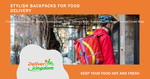 Warm or Cold: DeliverKingdom Versatile Food Takeout Delivery Bags