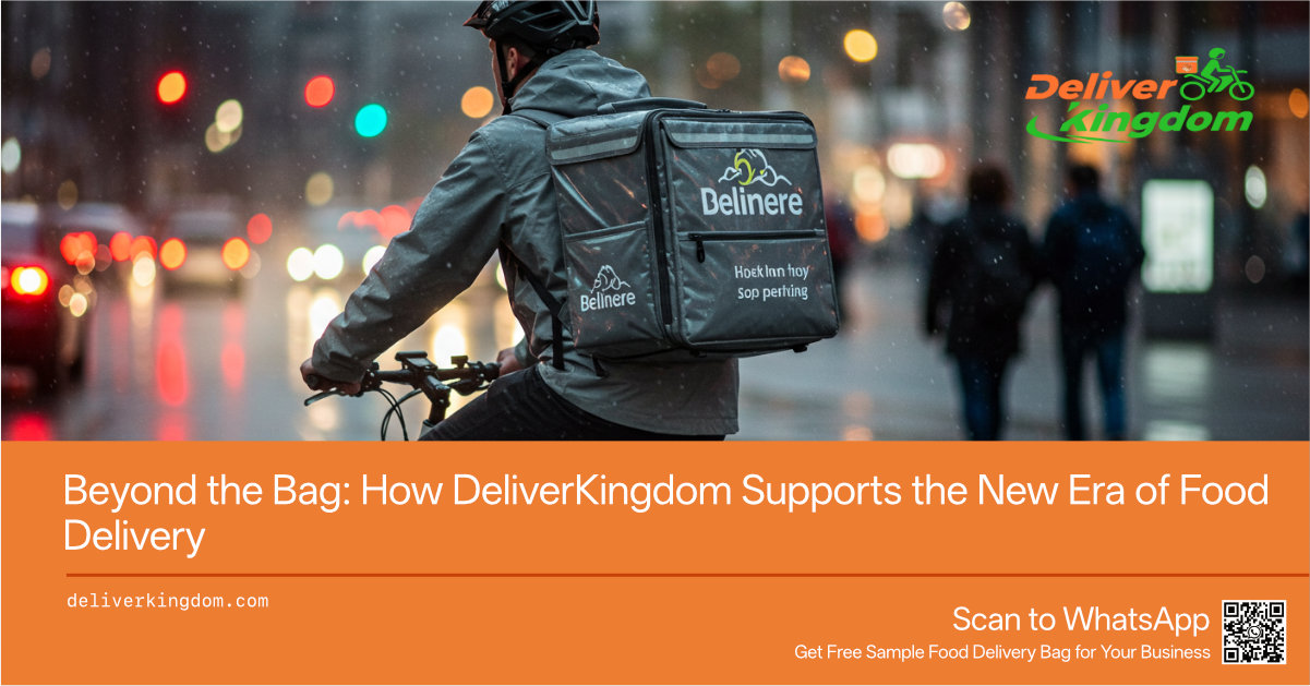Beyond the Bag: How DeliverKingdom Supports the New Era of Food Delivery