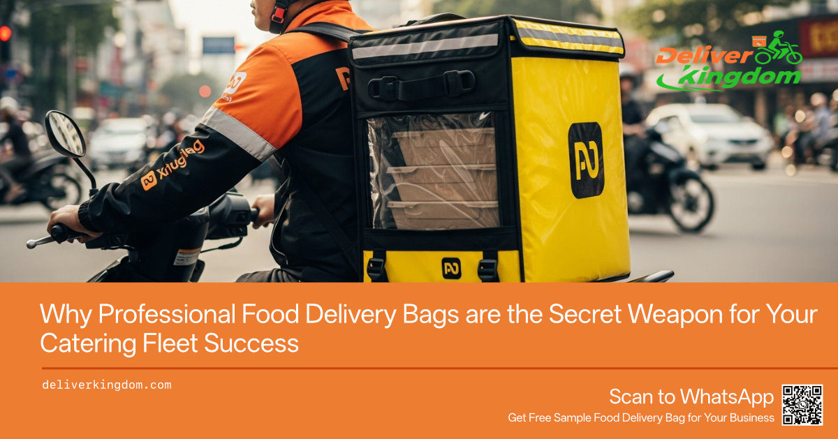 Why Professional Food Delivery Bags are the Secret Weapon for Your Catering Fleet Success