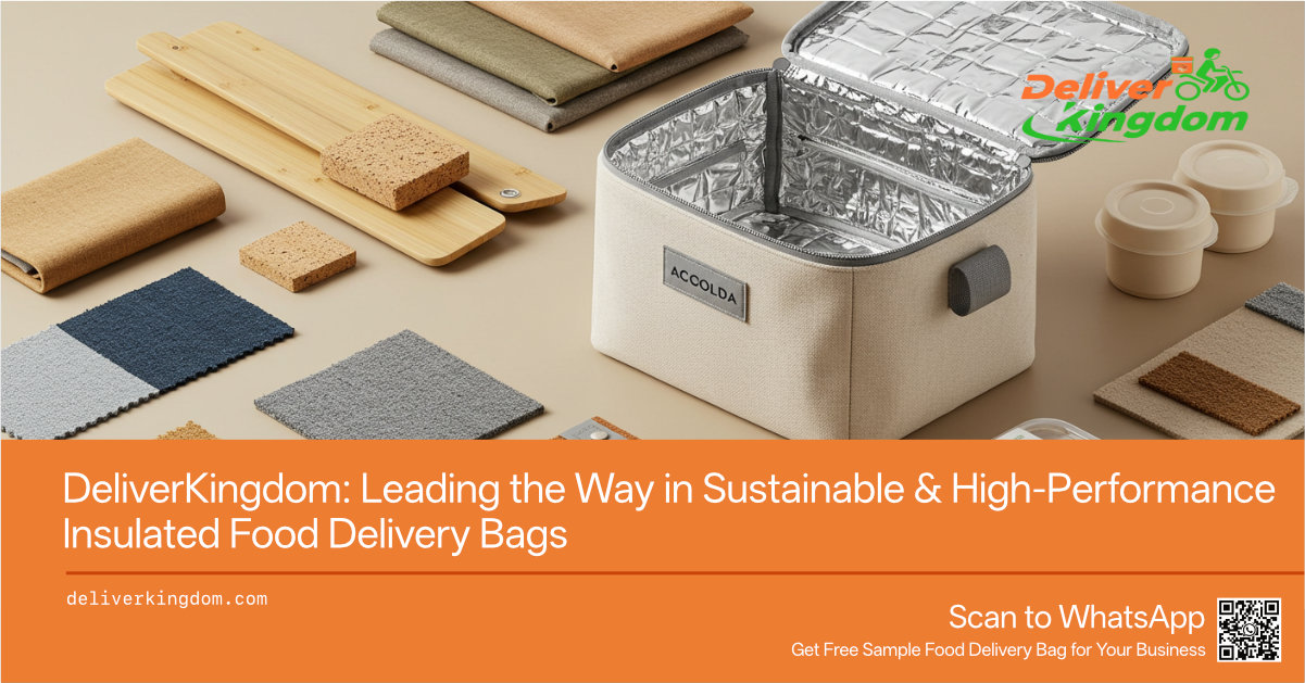 DeliverKingdom: Leading the Way in Sustainable & High-Performance Insulated Food Delivery Bags