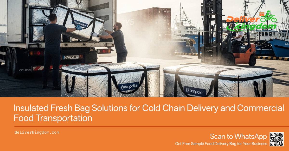 Insulated Fresh Bag Solutions for Cold Chain Delivery and Commercial Food Transportation