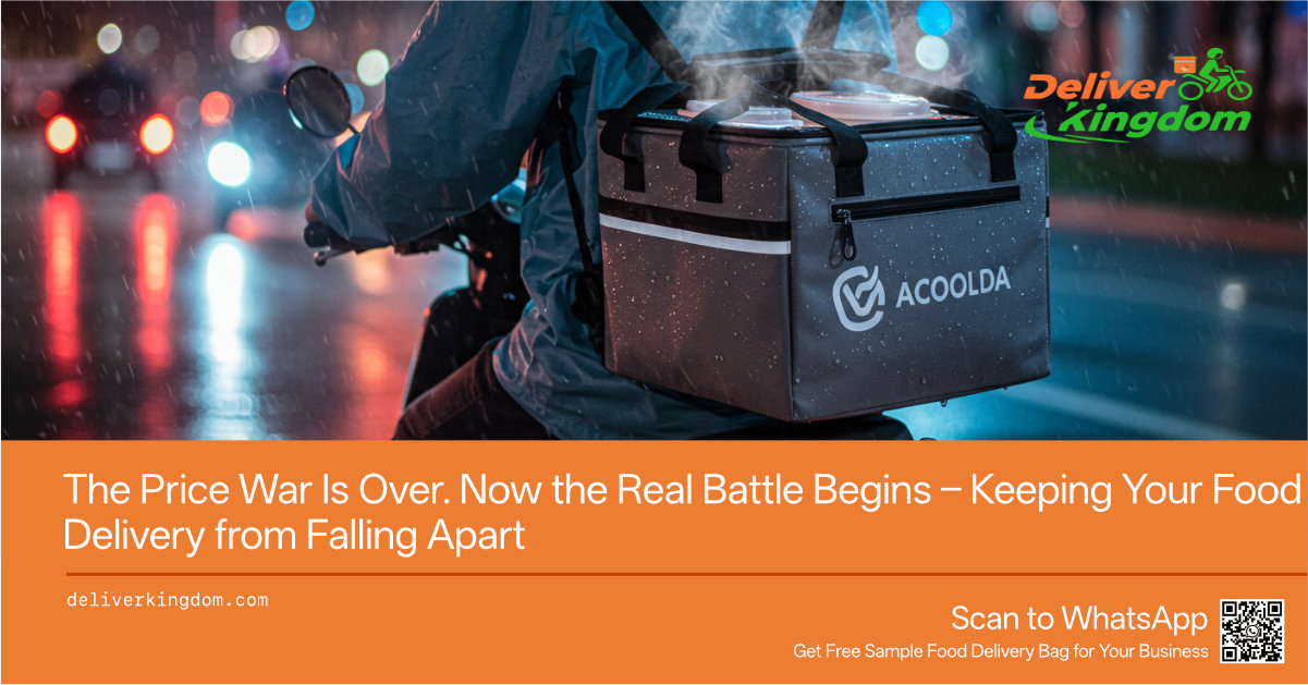 The Price War Is Over. Now the Real Battle Begins – Keeping Your Food Delivery from Falling Apart