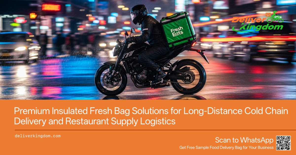 Premium Insulated Fresh Bag Solutions for Long-Distance Cold Chain Delivery and Restaurant Supply Logistics