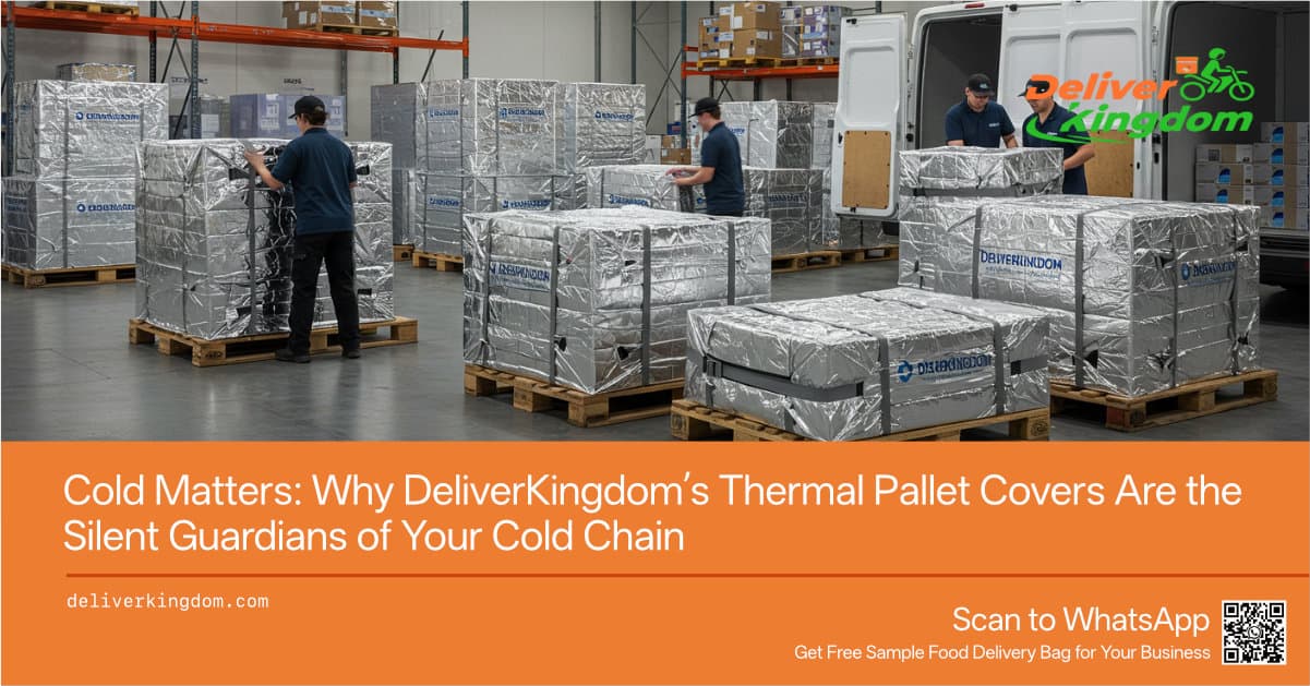 Cold Matters: Why DeliverKingdom’s Thermal Pallet Covers Are the Silent Guardians of Your Cold Chain