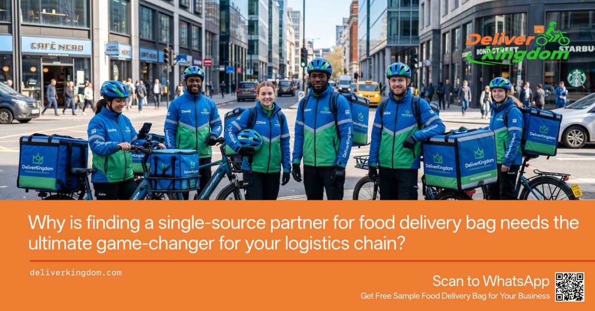 Why is finding a single-source partner for food delivery bag needs the ultimate game-changer for your logistics chain?