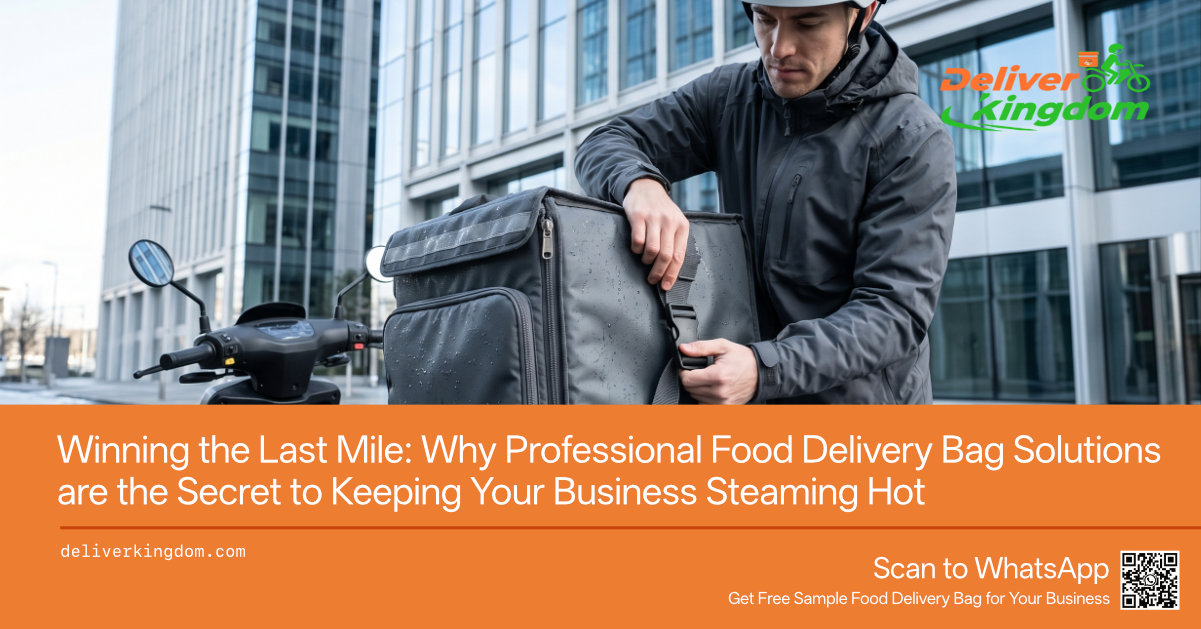 Winning the Last Mile: Why Professional Food Delivery Bag Solutions are the Secret to Keeping Your Business Steaming Hot