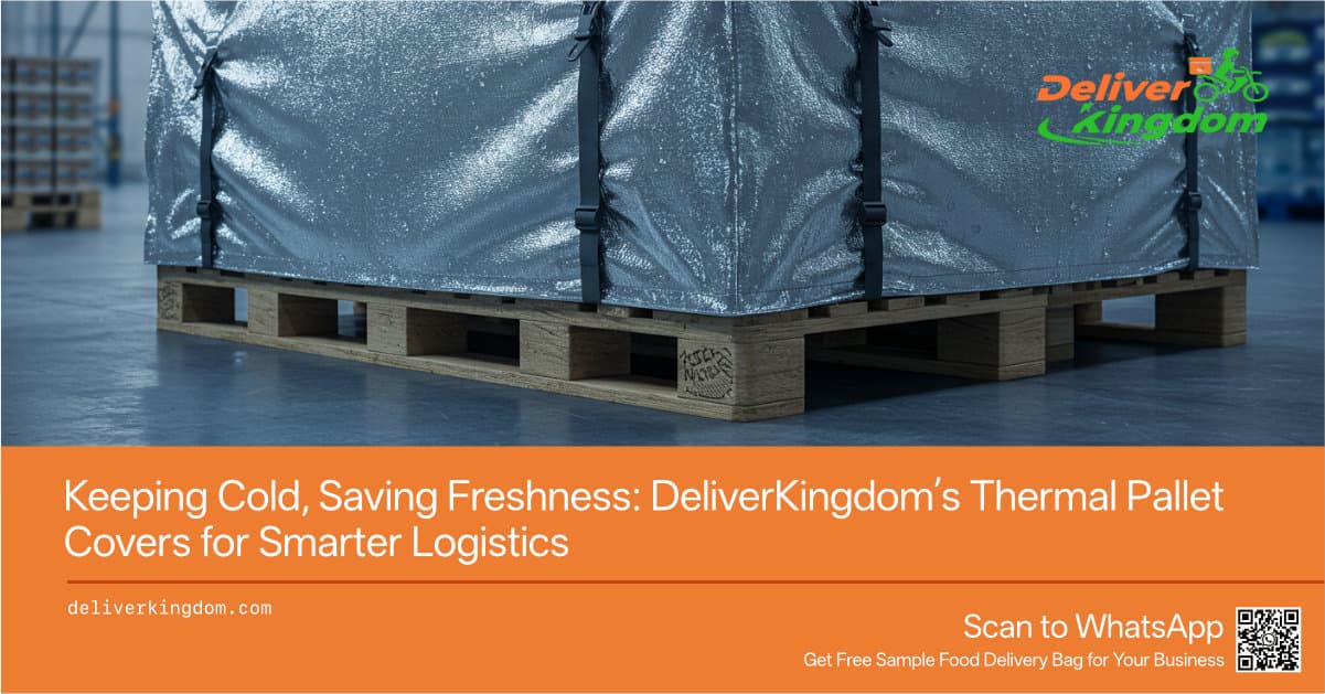 Keeping Cold, Saving Freshness: DeliverKingdom’s Thermal Pallet Covers for Smarter Logistics