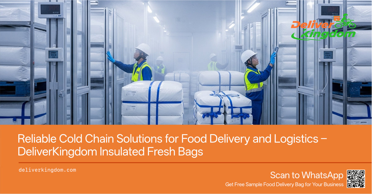 Reliable Cold Chain Solutions for Food Delivery and Logistics – DeliverKingdom Insulated Fresh Bags