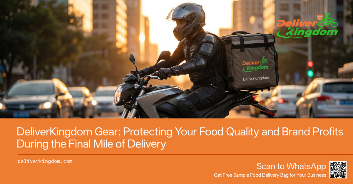DeliverKingdom Gear: Protecting Your Food Quality and Brand Profits During the Final Mile of Delivery