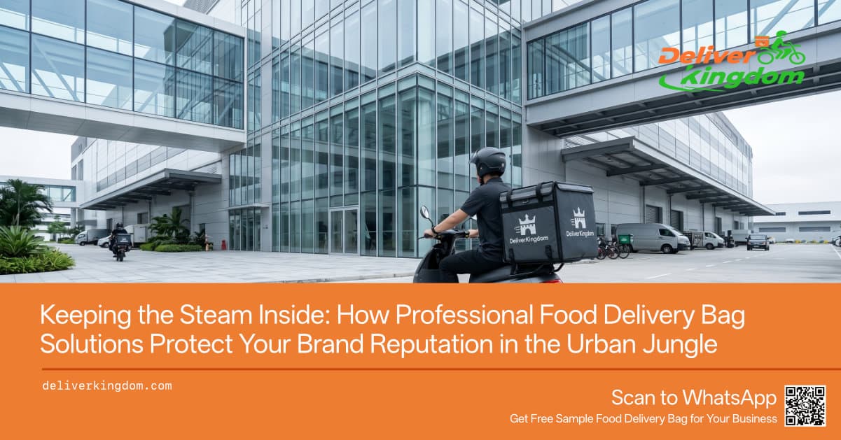 Keeping the Steam Inside: How Professional Food Delivery Bag Solutions Protect Your Brand Reputation in the Urban Jungle