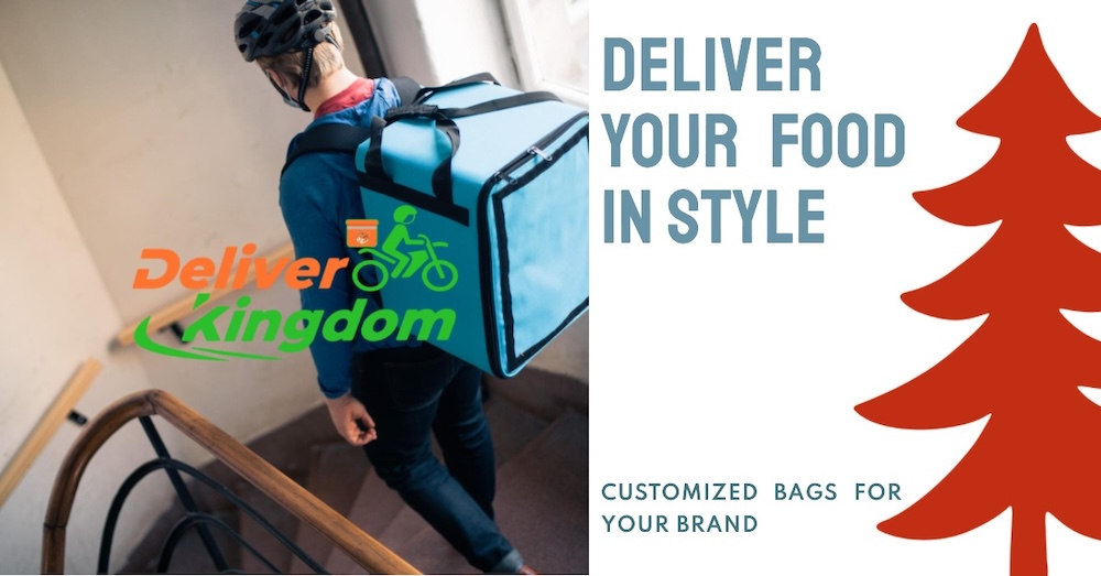 Tailoring Excellence: DeliverKingdom's Customized Food Delivery Bag Solutions