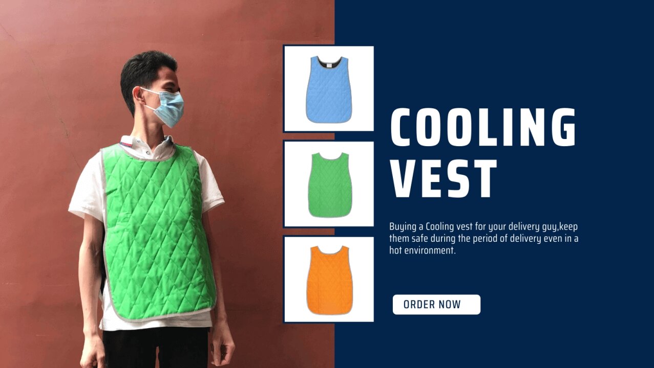 Cooling Vest: A Kind Of Vest Keep Heat Stroke Away For The Delivery Man